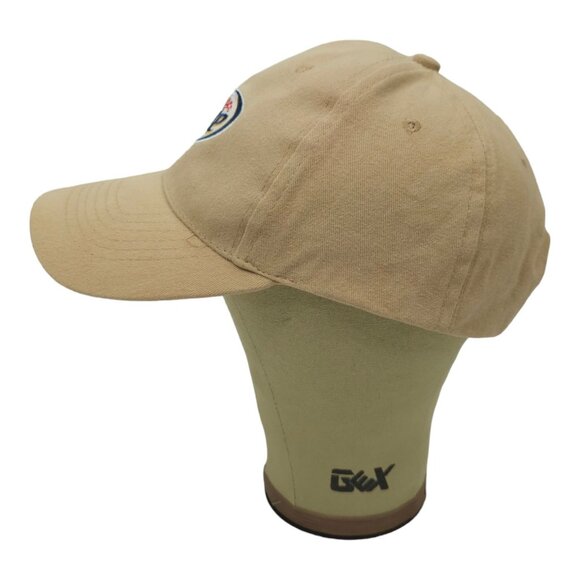 Miller Lite Embroidered Logo Khaki Strapback Cap Trucker Baseball Hat Beer Acme - Picture 12 of 15